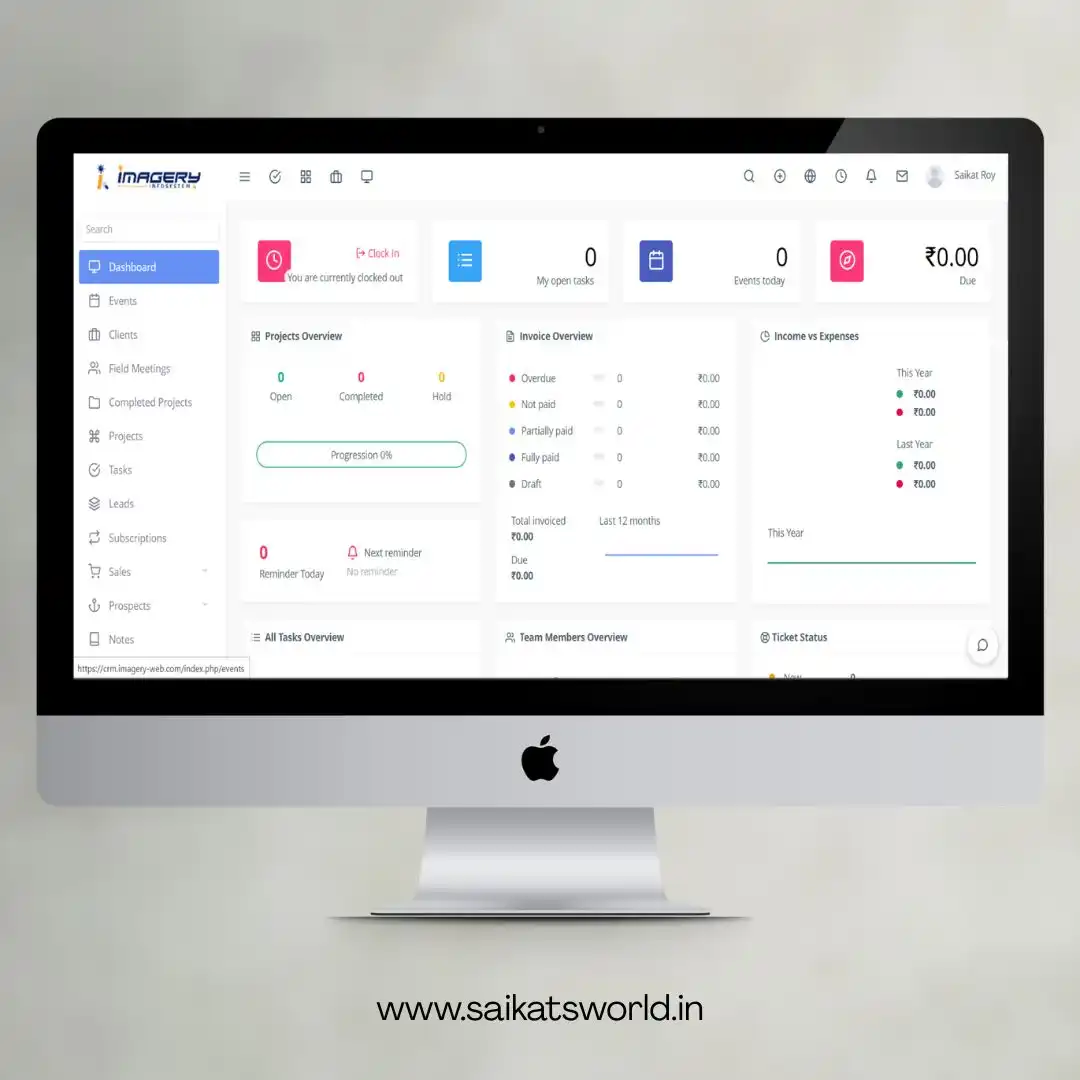 Imagery Infosystem Operations CRM preview