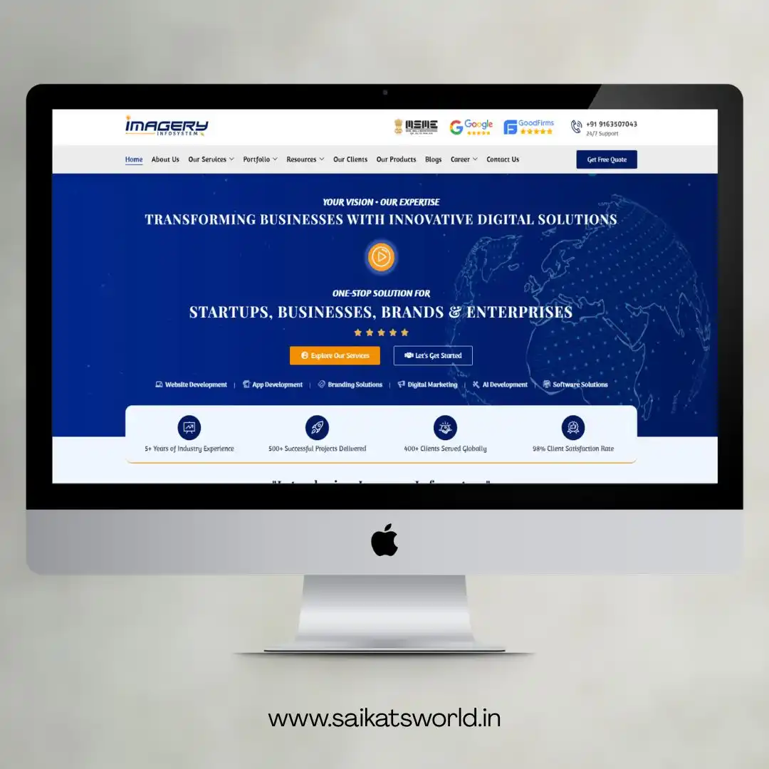 Imagery Infosystem Agency Portal preview