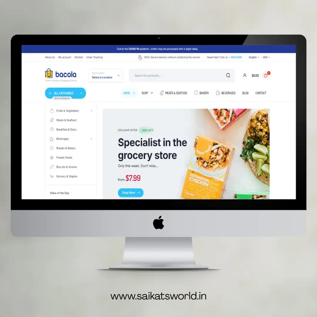 Bacola - Supermarket & Grocery Store preview