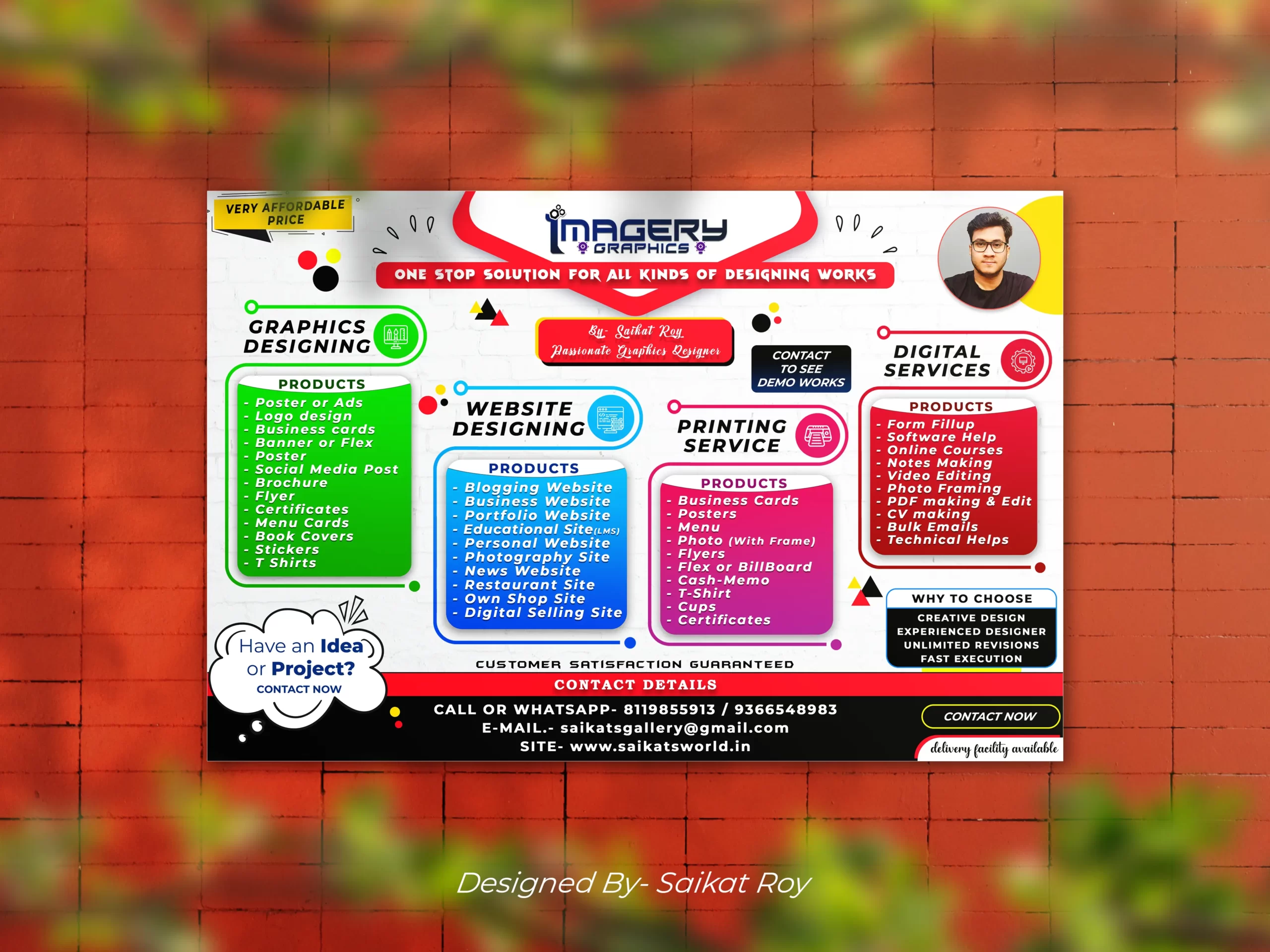 Street Banner Mockup