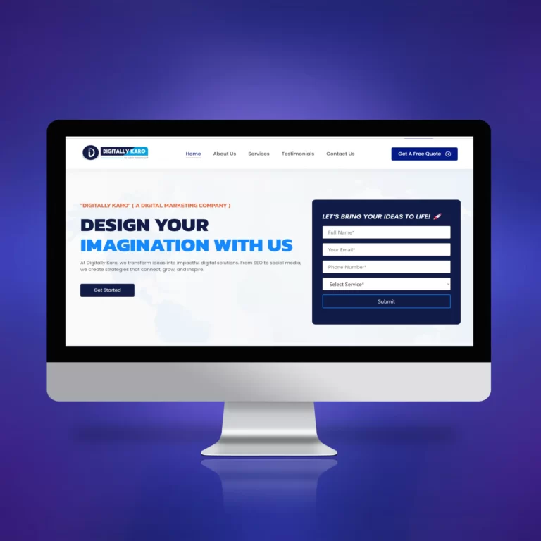 Digitally Karo Landing