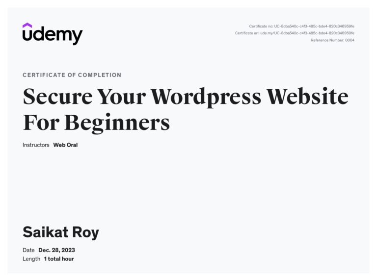Secure Your WordPress Website For Beginners